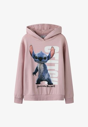 STITCH - Pulover s kapuco - keepsake lilac