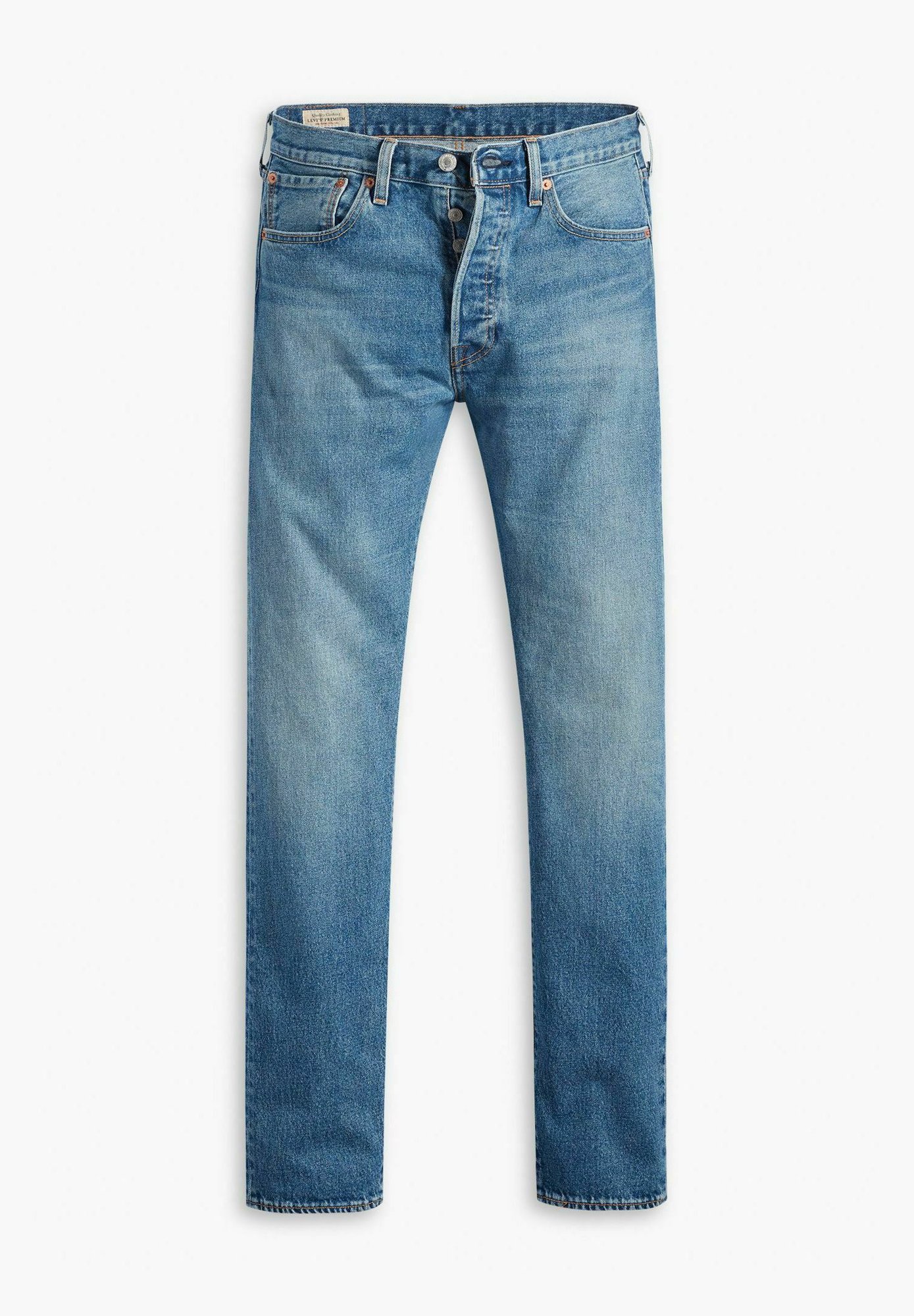 Levi's® 501® SLIM TAPER - Straight leg jeans - me transfer/blauw