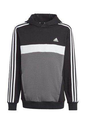 J 3S TIB FL - Felpa con cappuccio - black/white/grey five
