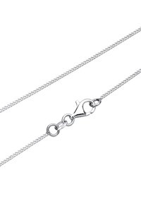 Silberne Kettenhalskette mit einem strukturierten, gewobenen Design. Ausgestattet mit einem Karabinerverschluss und einer Schlaufe für einen sicheren Verschluss. Mit "925" gekennzeichnet für Sterling Silber.
