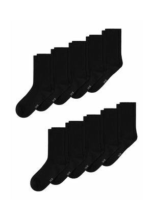 10ER-PACK - Strømper - black