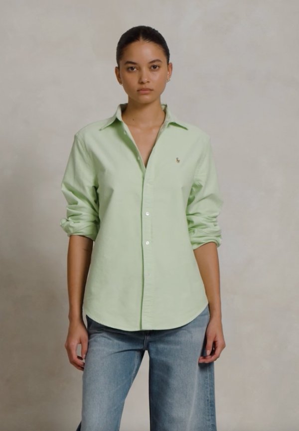 CLASSIC FIT COTTON OXFORD SHIRT - Button-down blouse - lime drop3