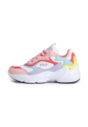 COLLENE - Baskets basses - white powder pink