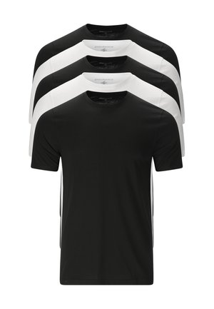 RABBY 5 PACK - T-shirt - bas - black white
