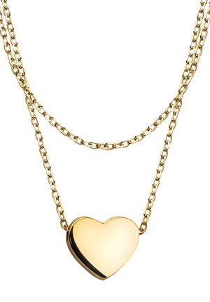 HEART - Halskæder - gold-coloured