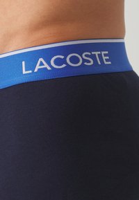 Lacoste 3 PACK - Boksarice - navy blue/peppermint/hydro