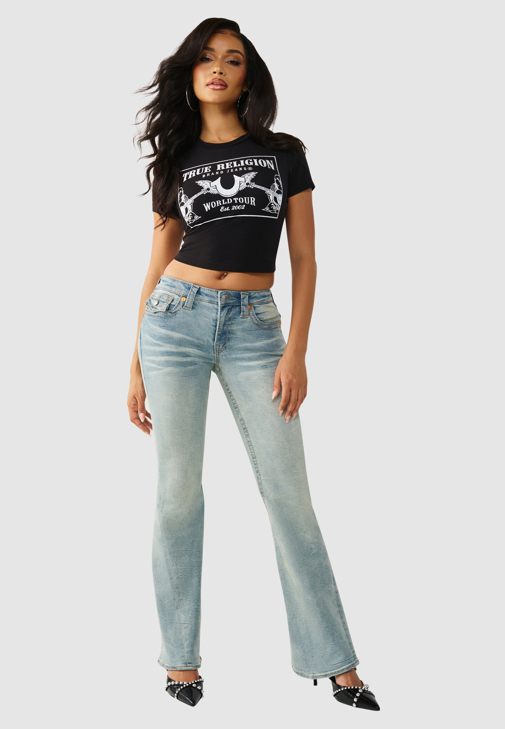 True Religion JOEY BIG T フレアデニム True Religion TRUE RELIGION JEANS JOEY BIG T - Flared Jeans