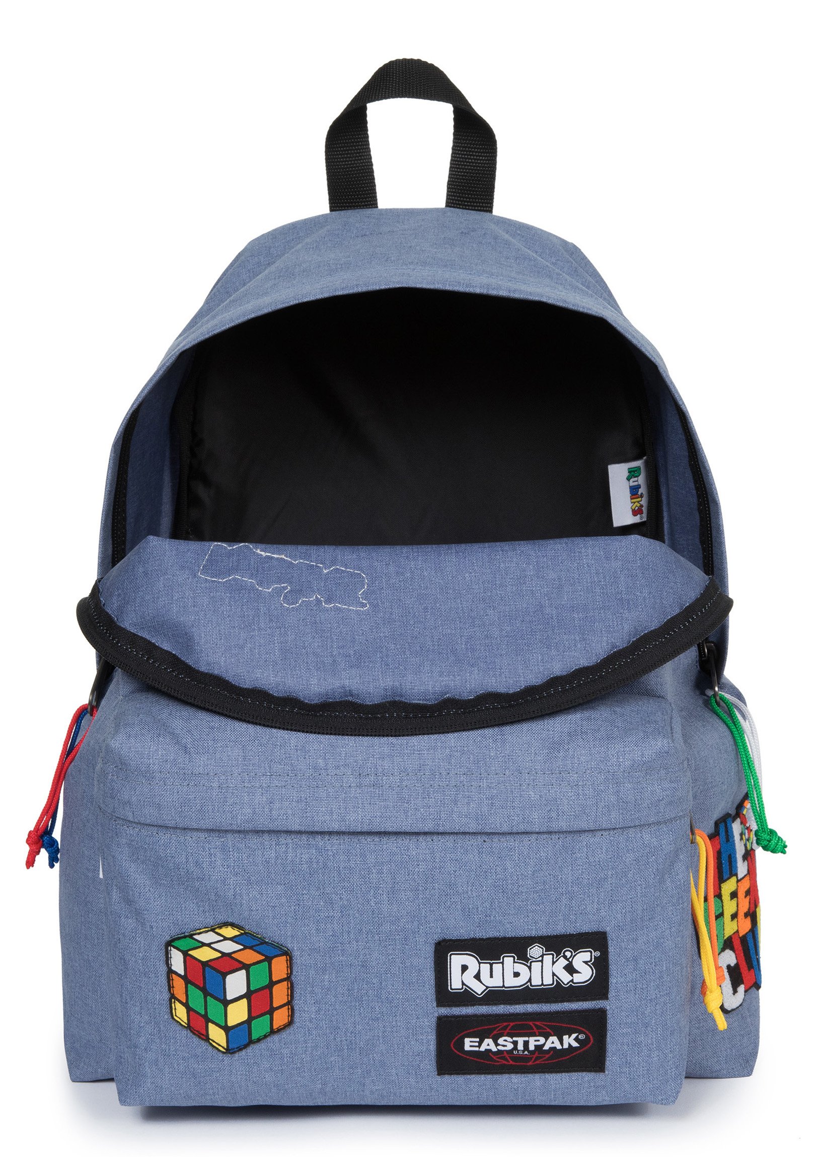 Eastpak PADDED PAK'R - Zaino - rubik's patch/celeste screziato - Zalando.it