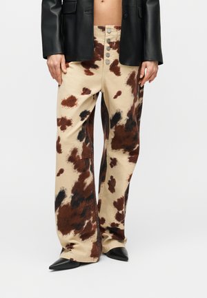 TAY  - Snekkerjeans - mottled brown
