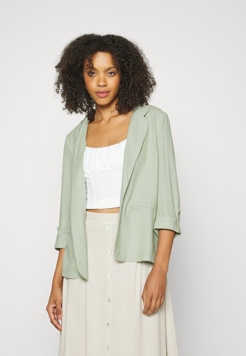 VMJESMILO 3/4 Loose Blazer WVN GA NOOS, Barn Red, M