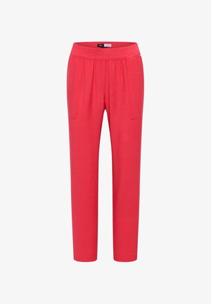 Cecil, MID WAIST SLIM LEG HOSE IM LOOSE FIT - Broek - coral