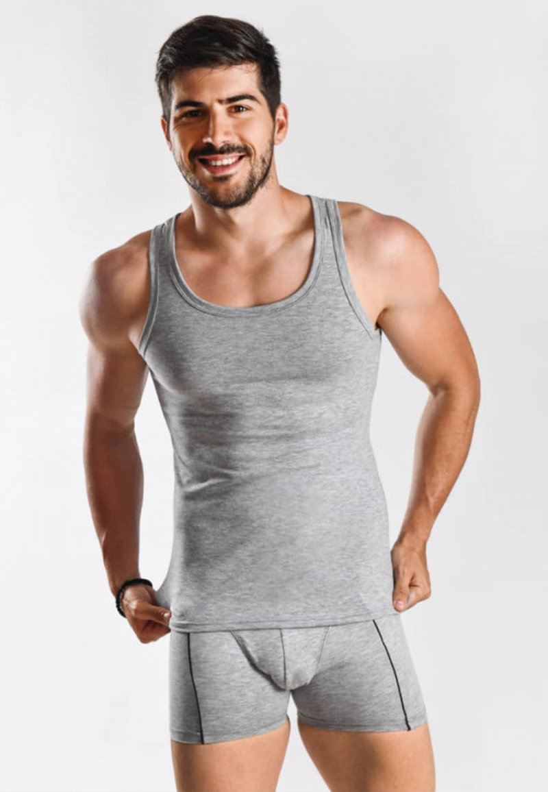 Maxte BASIC SLEEVELESS TANK 5 PACK - Maglietta intima - grey