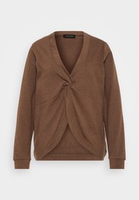 Sweatshirt - mottled light brown