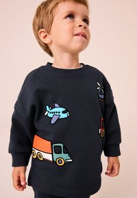Next LONG SLEEVE AND SET - Trainingsanzug - navy transport