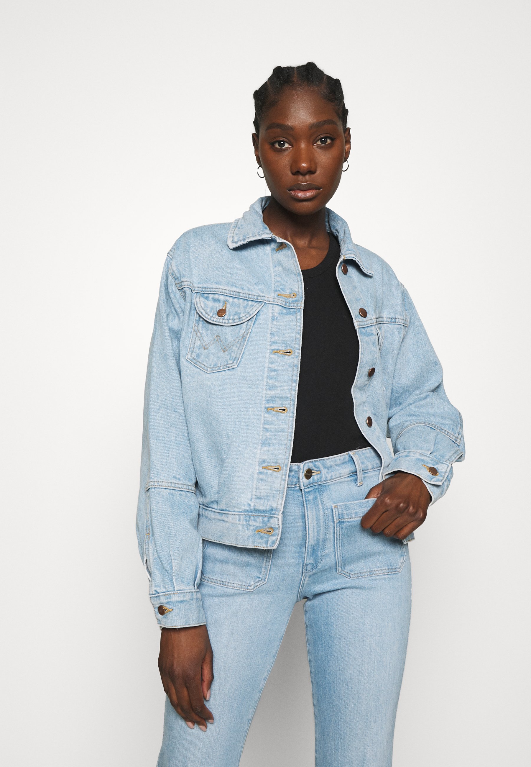 Wrangler WESTERN UTILITY - Denim jacket 