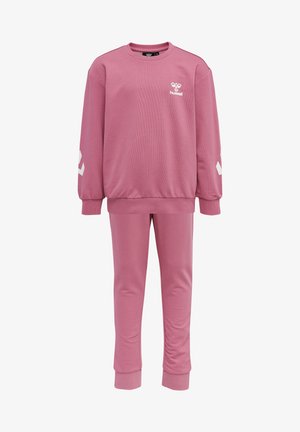 SET HMLVENTI - Tracksuit - heather rose