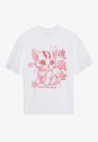 Apdrukāts T-krekls - white