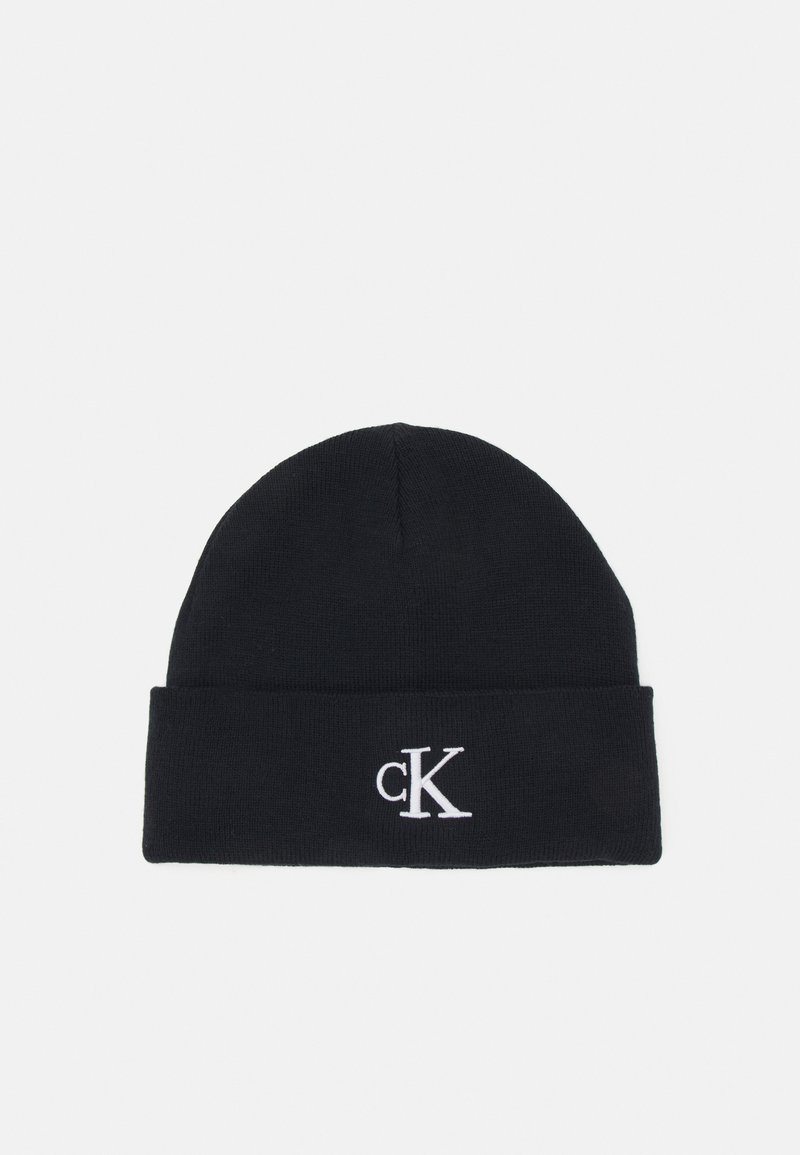 Calvin Klein Jeans EMBRO BEANIE UNISEX - Beanie - black