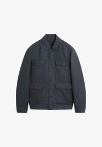 Sélectionné, mottled light blue