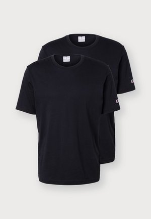 Champion, CREWNECK TEE 2 PACK  - T-shirt basique - black