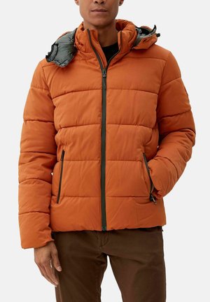 MIT KAPUZE - Winter jacket - dark orange