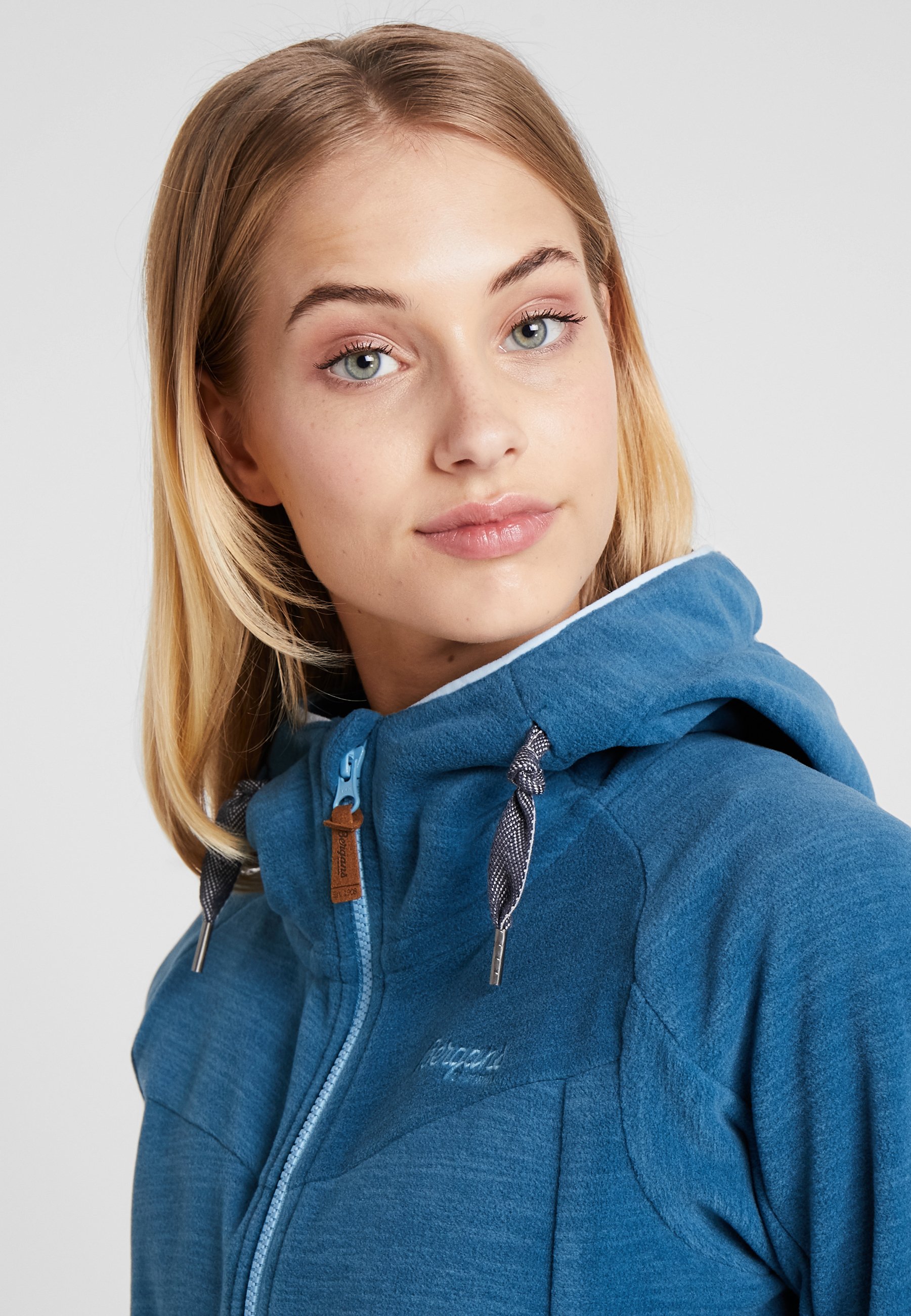 Bergans HAREID Fleecejakke stoneblue Zalando.no Bergans HAREID Fleecejakke stoneblue Zalando.no