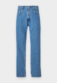 Medium Wash Loose Jeans - Traperice opuštenog kroja - clean medium