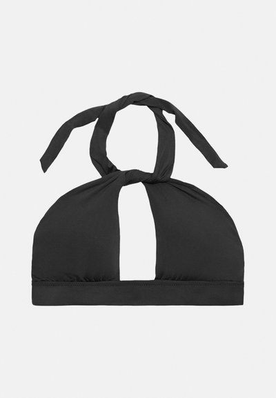 Polo Ralph Lauren WRAP FRONT BRA - Πάνω μέρος μπικίνι - black