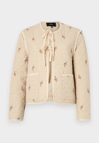 EVELYN SHORT  - Bomber tipa jaka - oatmeal