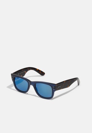 MEGA WAYFARER UNISEX - Gafas de sol - transparent dark blue