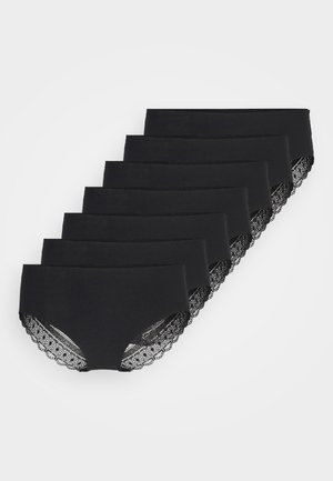 7 PACK - Slip - black