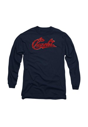 CHEVROLET SCRIPT DISTRESSED - Langarmshirt - dark blue