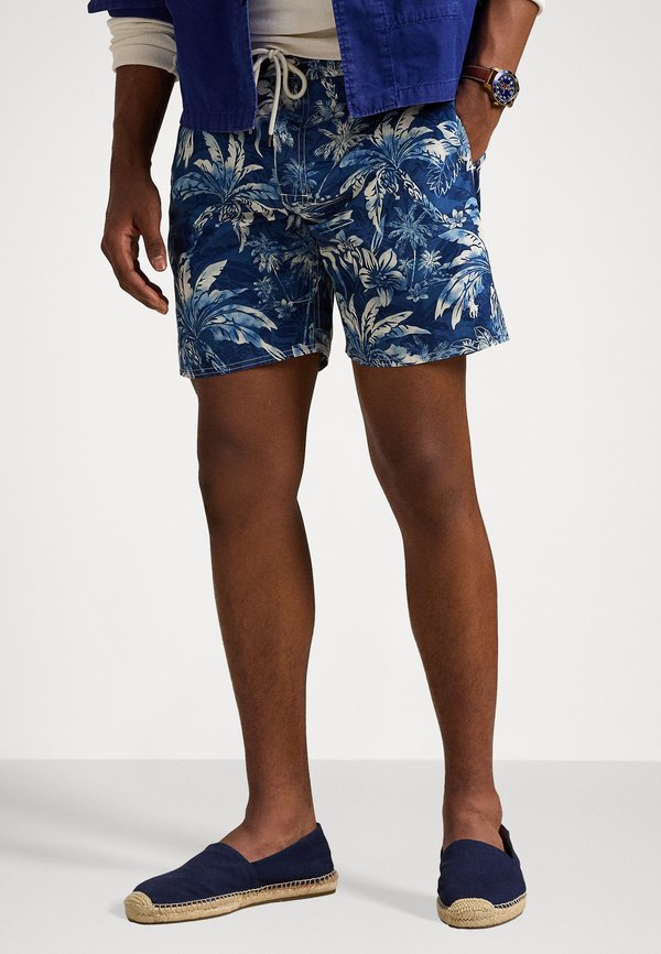 PALM ISLAND SWIM TRUNK - Swimming shorts - indigo palm shadow