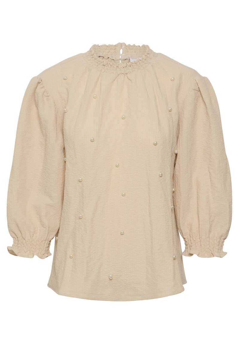 Saint Tropez Blouse beige mêleerd