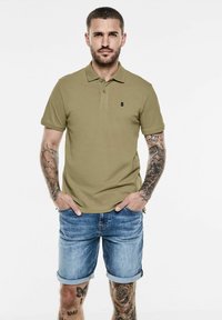 Street One MEN BASIC - Polo - braun