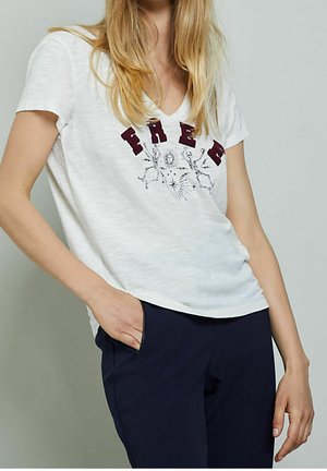 T-shirt con stampa - white