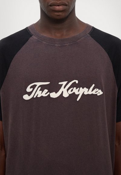 The Kooples T-shirt con stampa - black washed