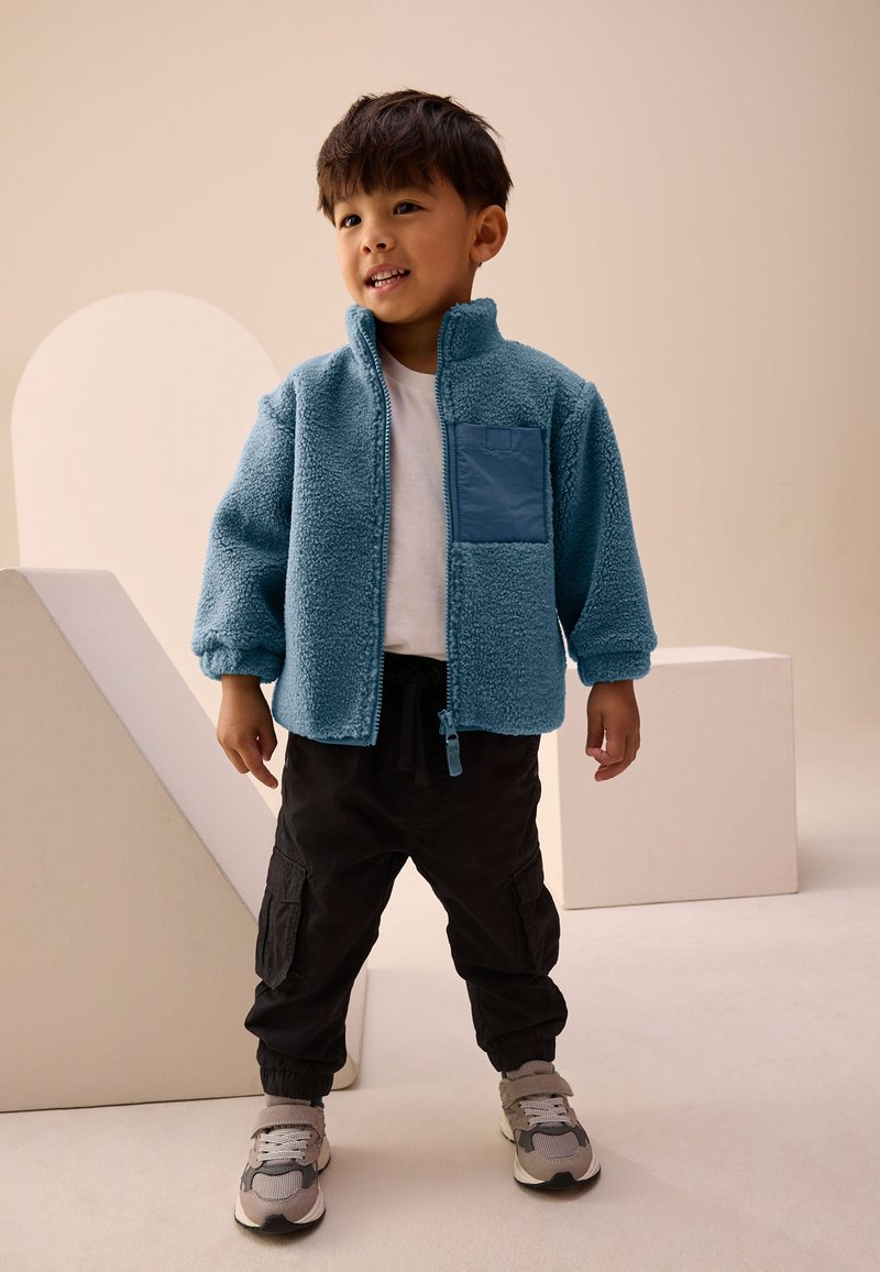 Giacca In Pile Con Cappuccio E Zip NEXT Per Ragazzi - Felpa Morbida E Calda, Must-Have Per L'Inverno
