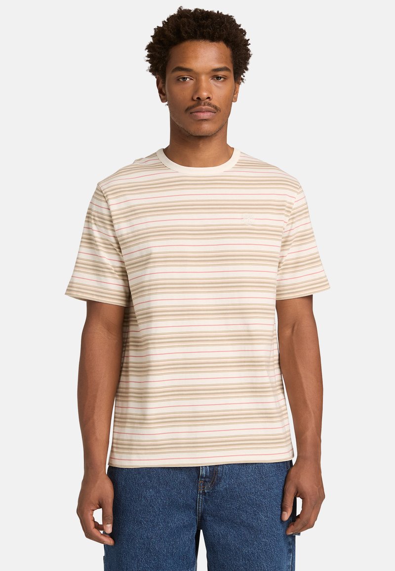 Timberland STRIPE TEE - Triko s potiskem - misc