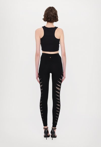 Roberto Cavalli Leggings - Trousers - nero