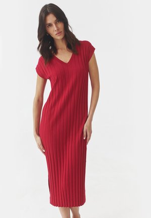 LIBERTY - Shift dress - rouge