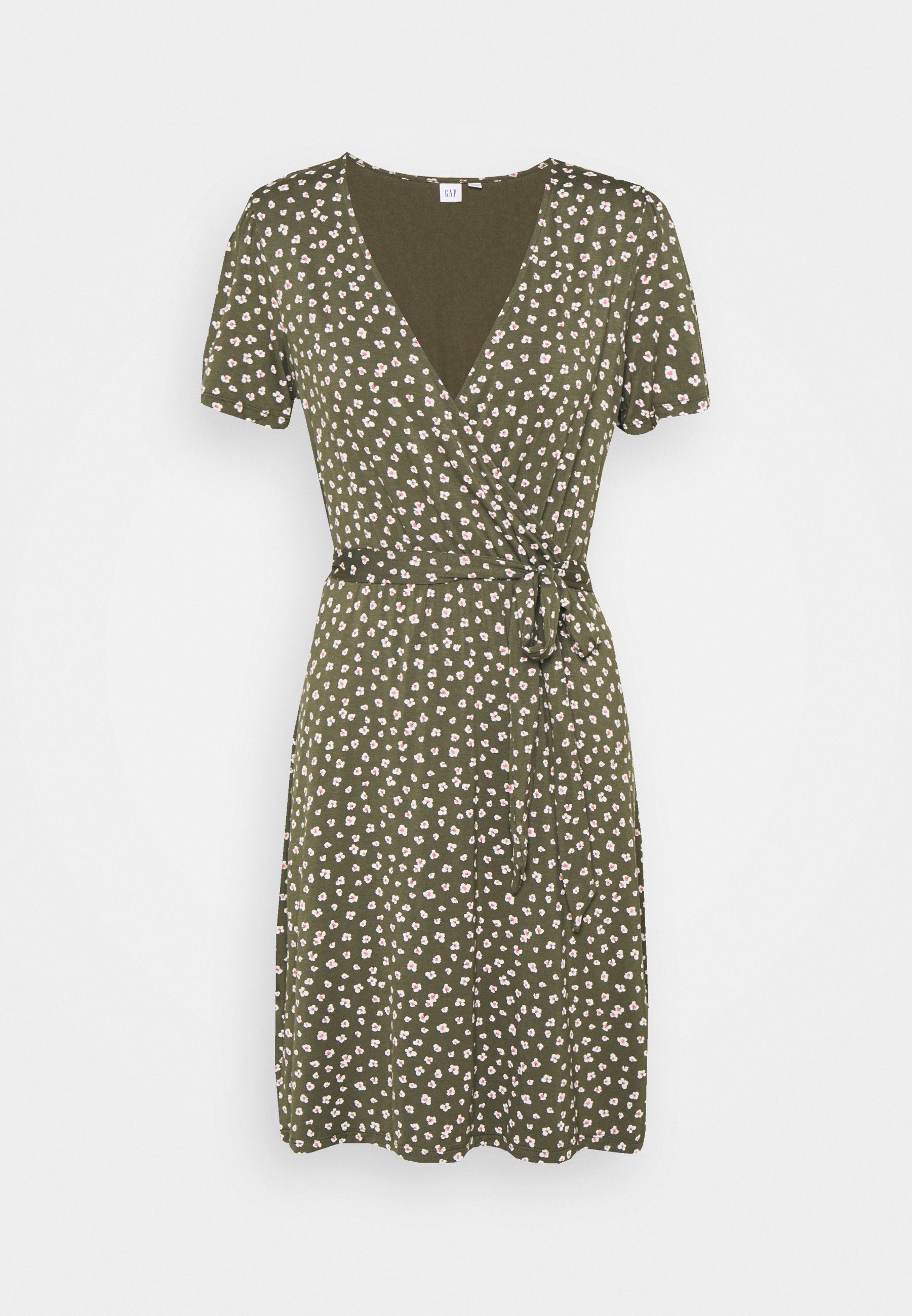 Green t-shirt dress