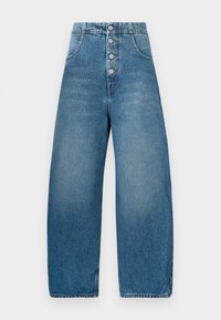 PANTS POCKETS - Wide Leg - light blue
