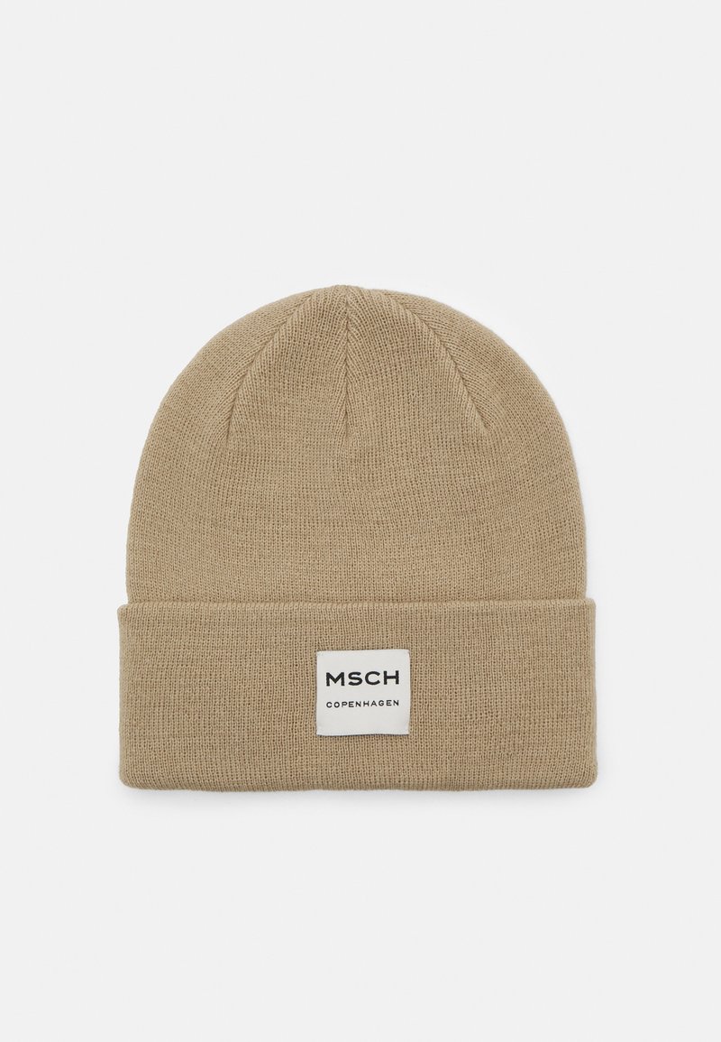 MSCH Copenhagen MOJO LOGO BEANIE - Kootud müts - trench coat