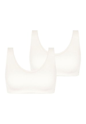 Sloggi 2 PACK - Brassière - silk white