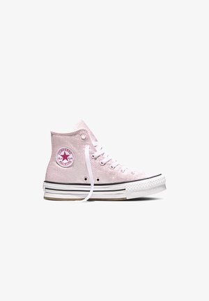 Converse, HIGH-TOP SHOE CHUCK TAYLOR ALL STAR LIFT PLATFORM SHINE UNISEX - Sneaker high - new found bloom white black
