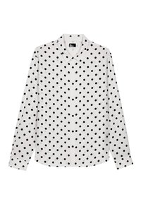 Hemd - white black