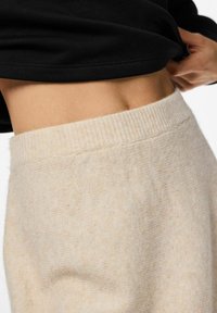 Pieces PCMALOU HW PWP BC - A-linjekjol - silver gray