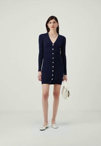 Pinko RISERVA ABITO - Laisvo kirpimo suknelė - blu marino cupo