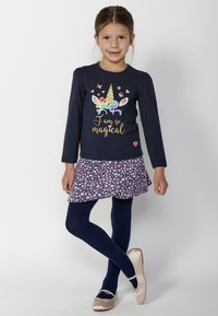 Koroshi Top s dlhým rukávom - navy